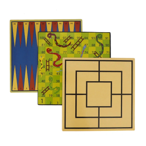  Maßgeschneidertes tragbares Ludo-Spielbrettspiel für unterwegs