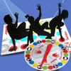 Großhandel Custom Twister Brettspiel Familienparty Erwachsene Kinder Brettspielkarten Drucken