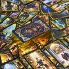 Individuell bedruckte Oracle-Tarotdecks mit goldvergoldetem Rand, Spielkarten, personalisierte Tarotkarten aus Kunststoff mit individuellem Logo